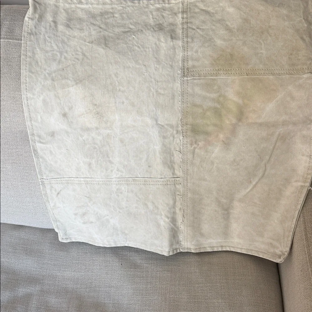 Restoration Hardware Gray pillow Duvet Cover, brand new